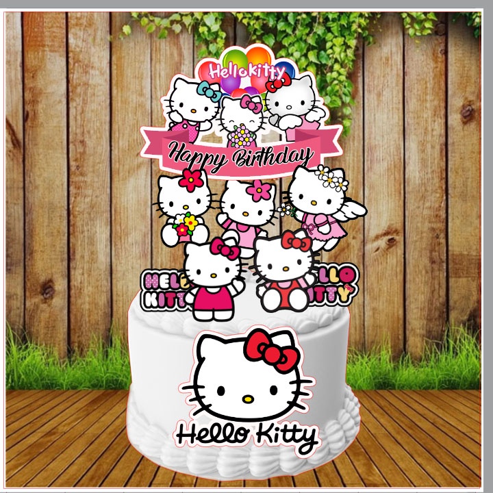 Hello Kitty Cake Topper 009 | Shopee Malaysia