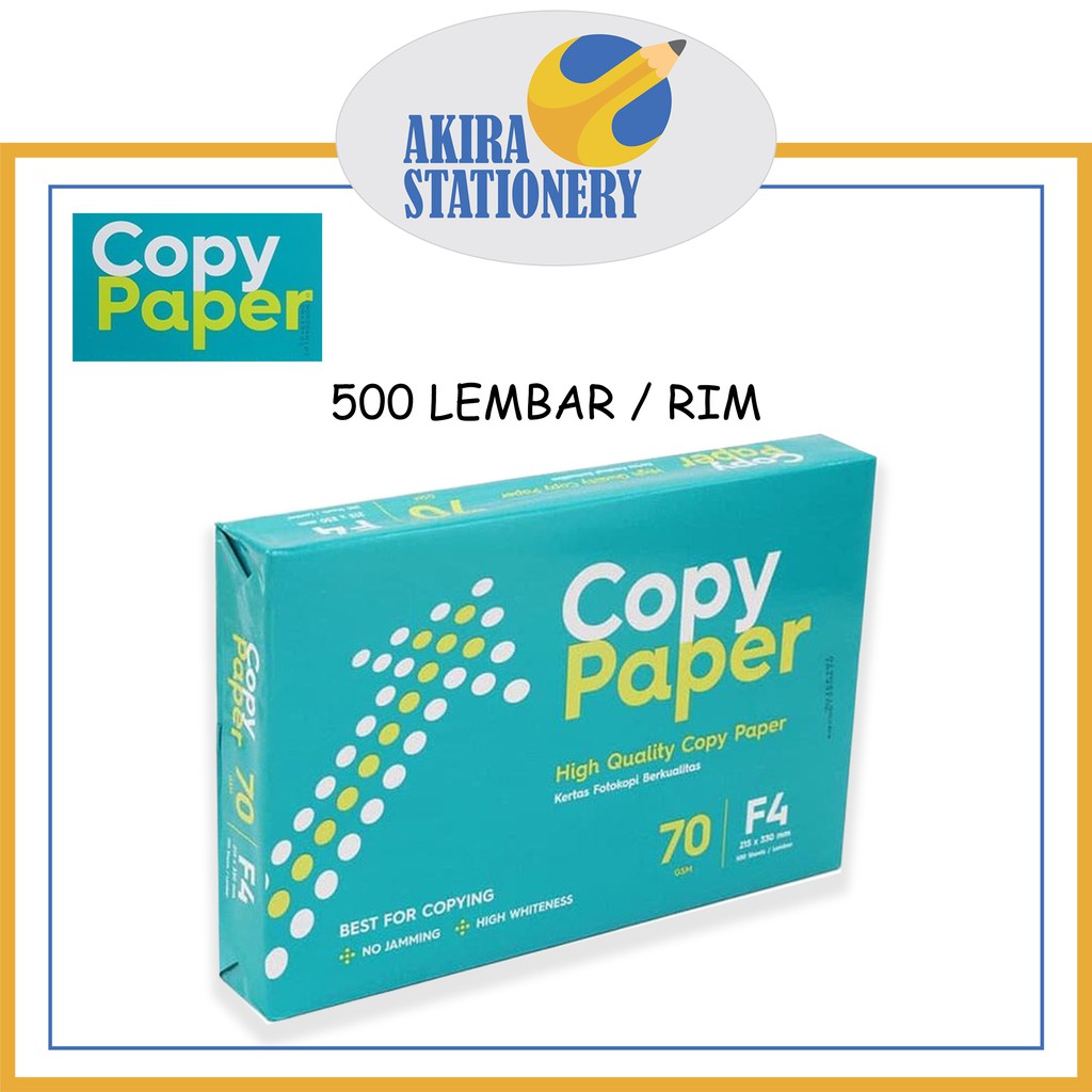 PUTIH Hvs F4 75 Gsm Copy PAPER PAPER / 75 Gram White Folio Copy Photo ...