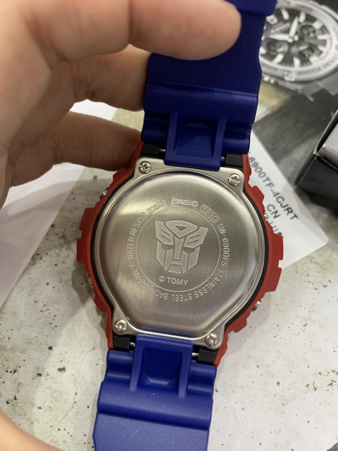 Transformers x G-Shock DW-6900TF-SET Master Optimus Prime