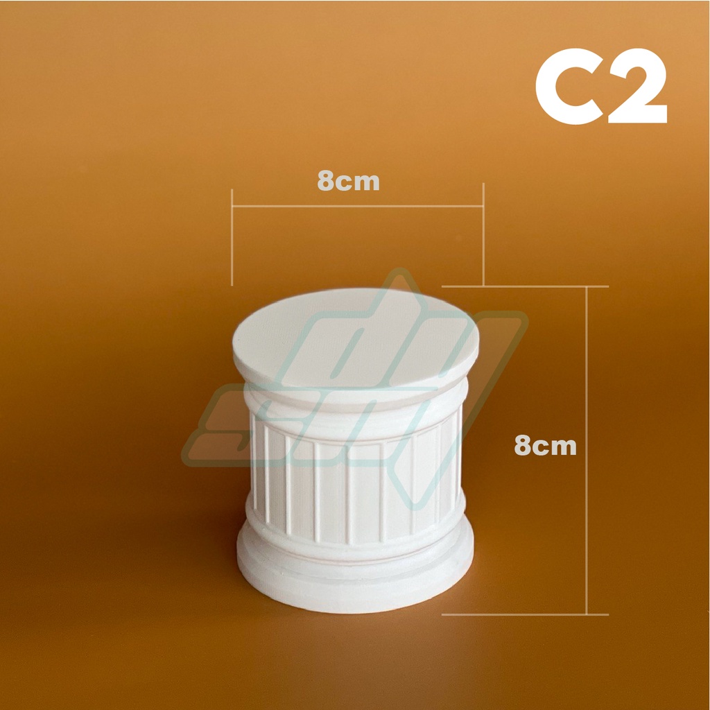 3D Photography product props display - Concrete Pole / Prop fotografi ...