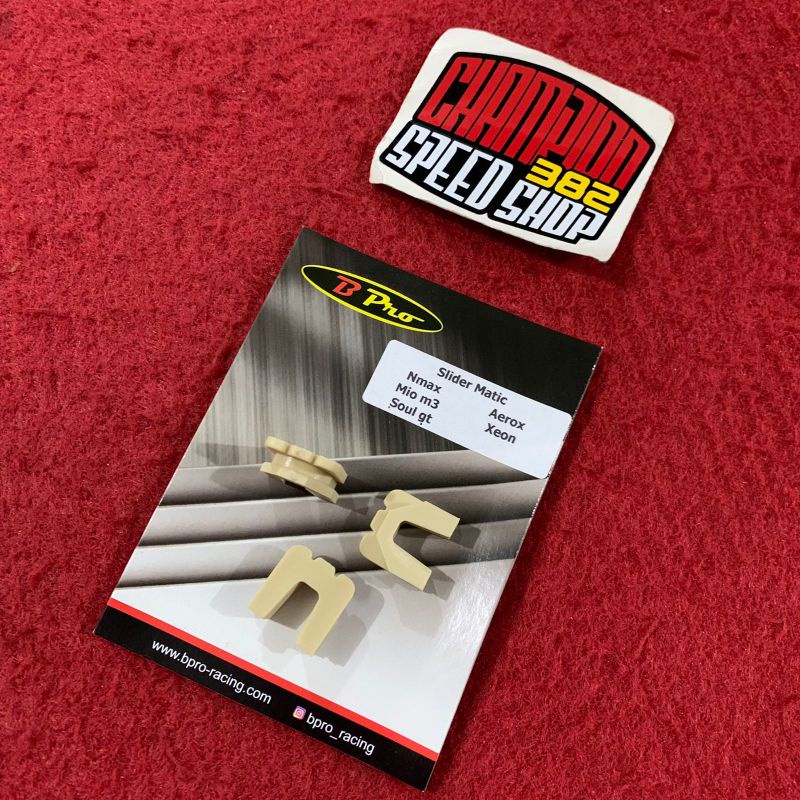 Slide Piece Rubber Pulley CVT Antem Racing All New Aerox 155 Connected