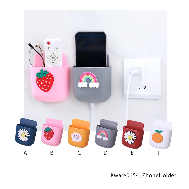 Mobile Phone Holder Phone Charging Stand Lazy Fixed Wall Hanging
