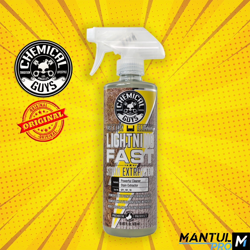 Chemical Guys Lightning Fast Carpet and Upholstery Stain Extractor, 16