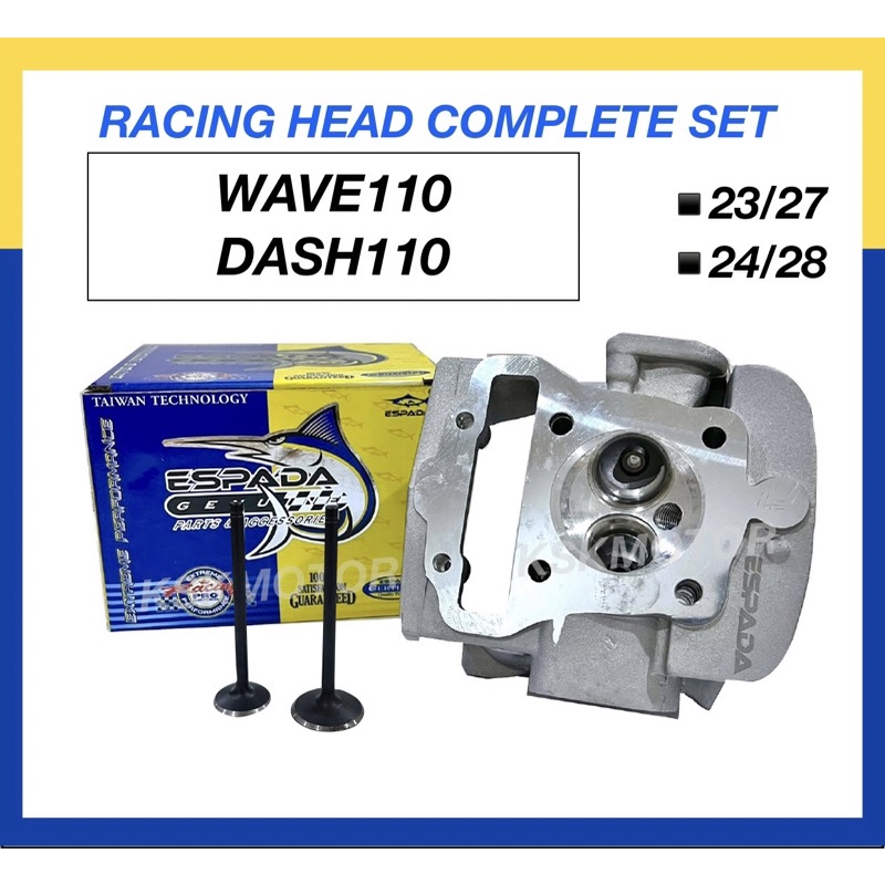 Racing Head Wave110/Dash110/Alpha(23/27)(24/28)ESPADA(head wave110 ...