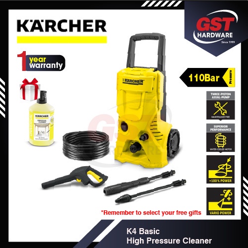 Karcher K4 Basic Water Jet High Pressure Cleaner Karcher Water Jet High Pressure Heavy Duty