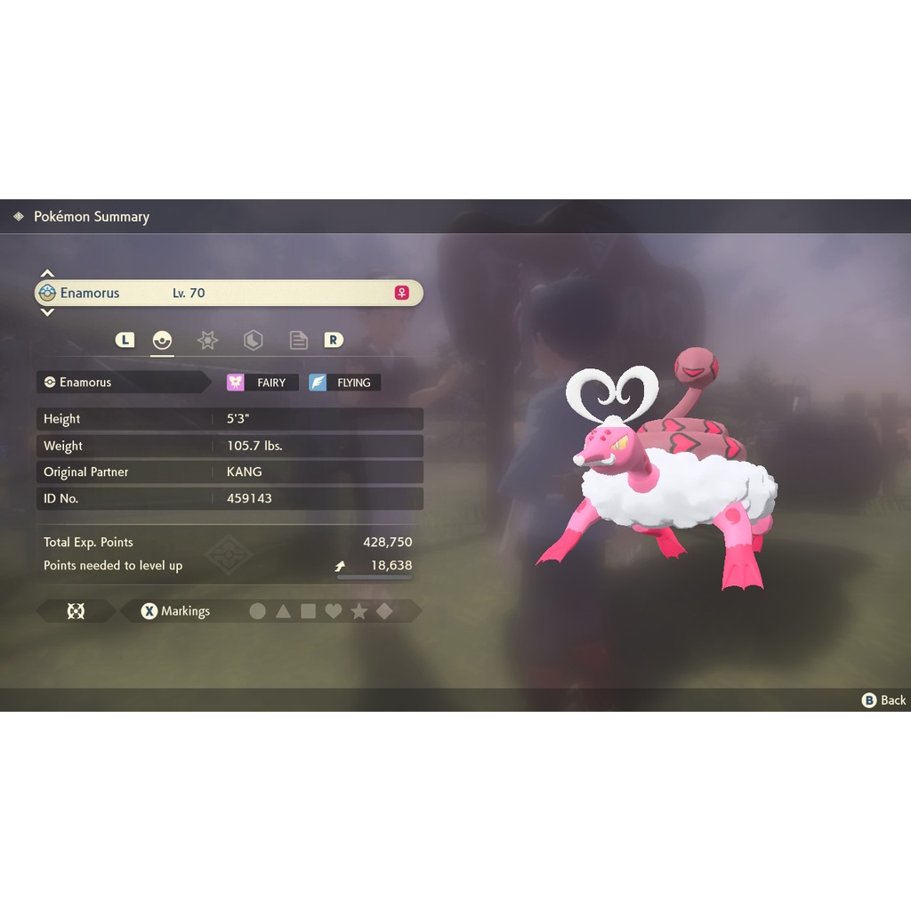 Pok&eacute;mon Scarlatto E Viola Tornadus Lucido Con Il Miglior 6IV