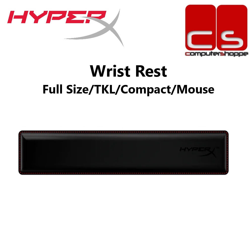 HyperX Wrist Rest with Cool Gel Memory Foam Full Shopee Malaysia