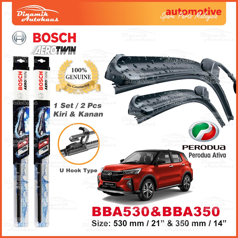 Perodua Ativa Car Front Windschield Wiper Depan Size 21