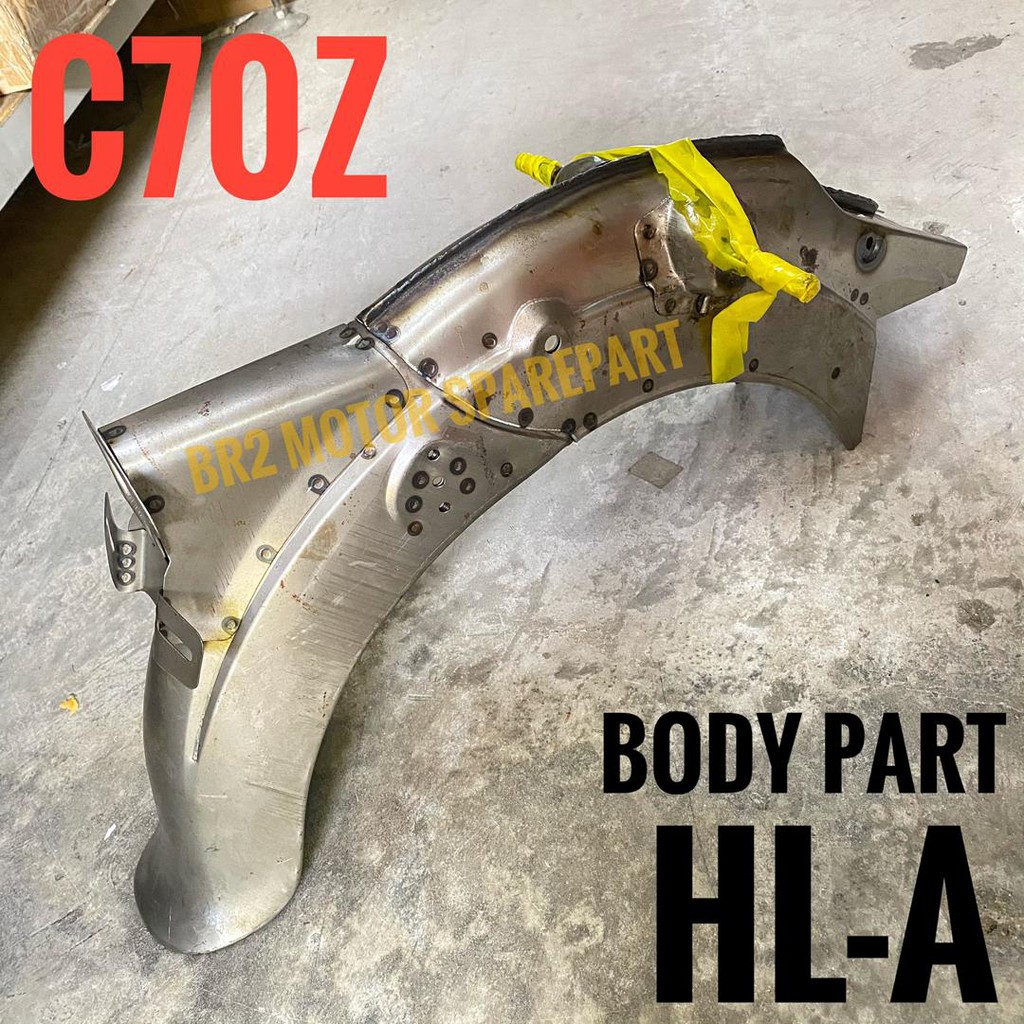 HONDA C70Z C70 Z BODY PART HL-A BADAN MOTOR HALF 1/2 BESI BODY BADAN ...