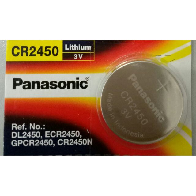 ORIGINAL PANASONIC CR2450 LITHIUM BATTERY