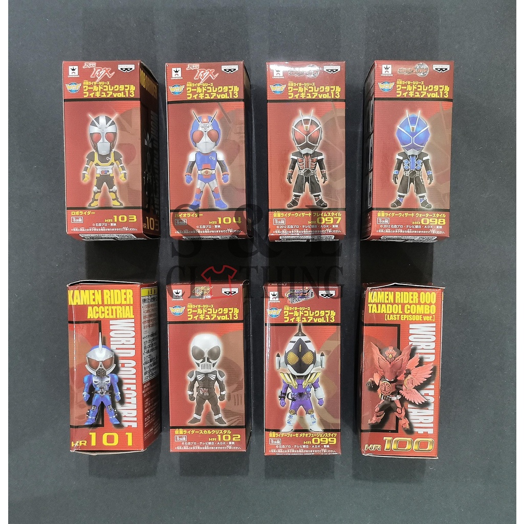 🔥Ready Stock🔥 Kamen Rider WCF black rx bio rider robot rider double w ...