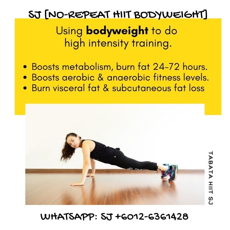 Tabata HIIT Virtual Online Fitness Class