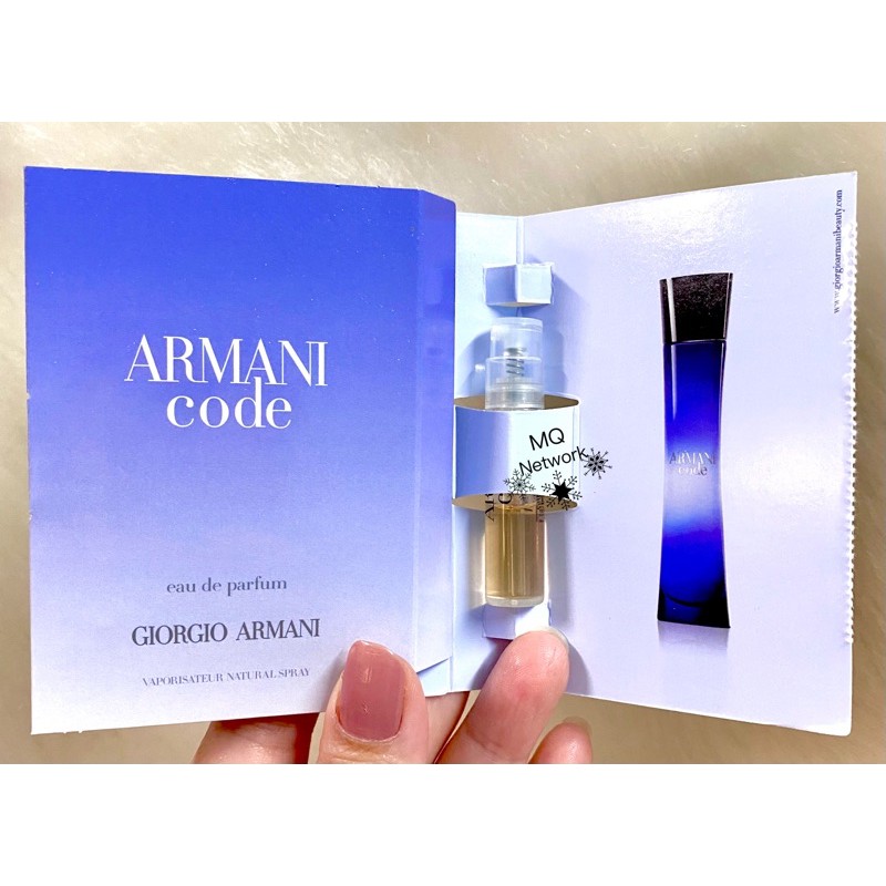 Sample/Vials Armani Code EDP (women) | Shopee Malaysia