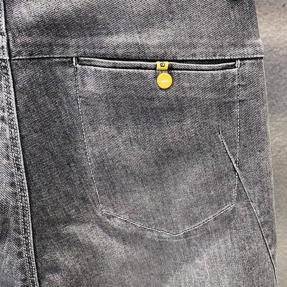 Slim fit anklelength jeans men's fashion brand spring and autumn thin