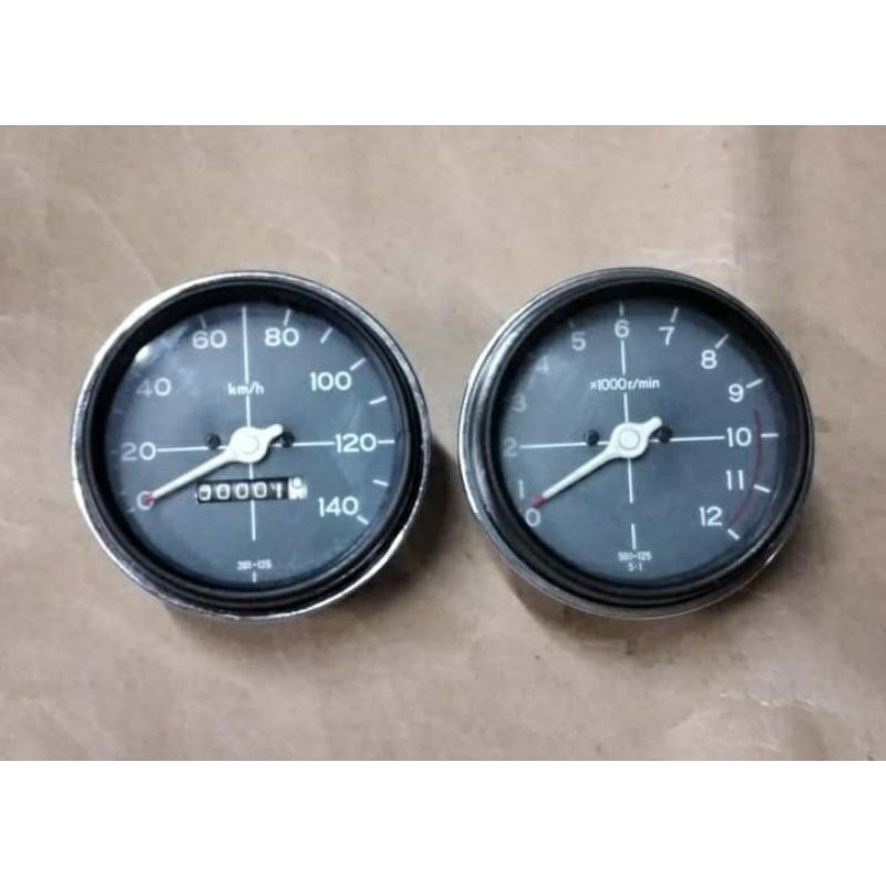 Yamaha RX100 Speedometer + Tachometer Set Taiwan nos | Shopee Malaysia