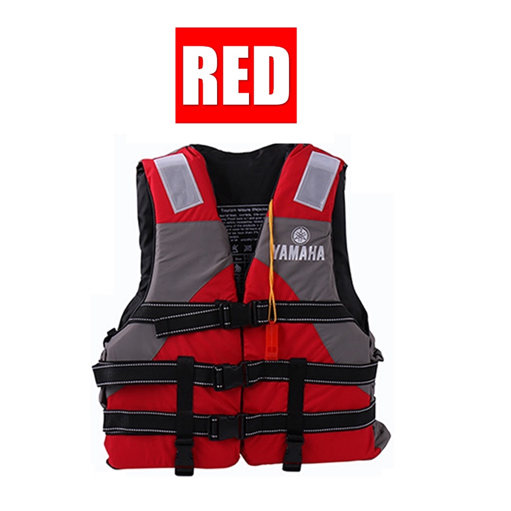 Yamaha Life Vest Jacket Kids & Adults Marine Safety Water Sport Fishing ...
