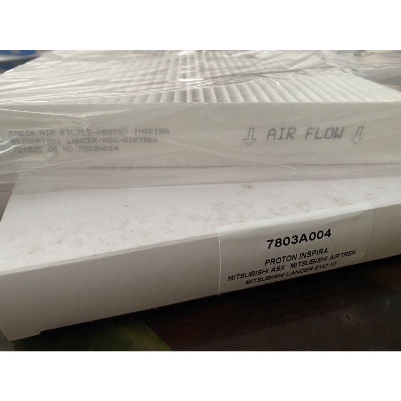 7803A004 CABIN AIRCOND FILTER FOR USE ON:PROTON INSPIRA, MITSUBISHI ...