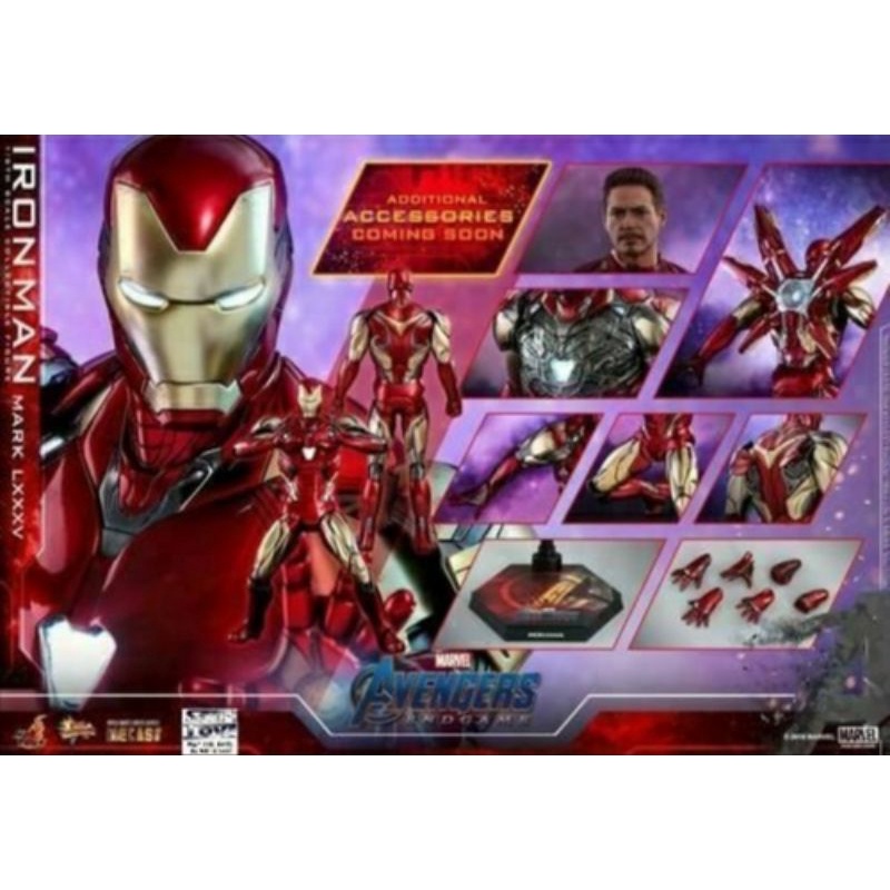 Hot Toys MMS528D30 Avengers: Endgame Iron Man Mark LXXXV MK 85 1