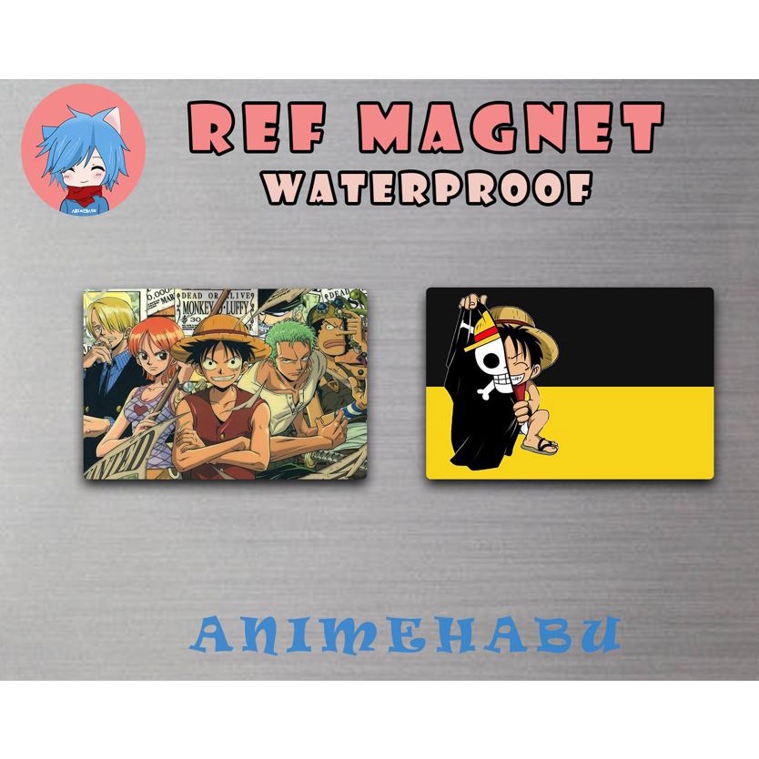 ONE PIECE Anime Collection Ref Magnet Waterproof [High Quality] with ...