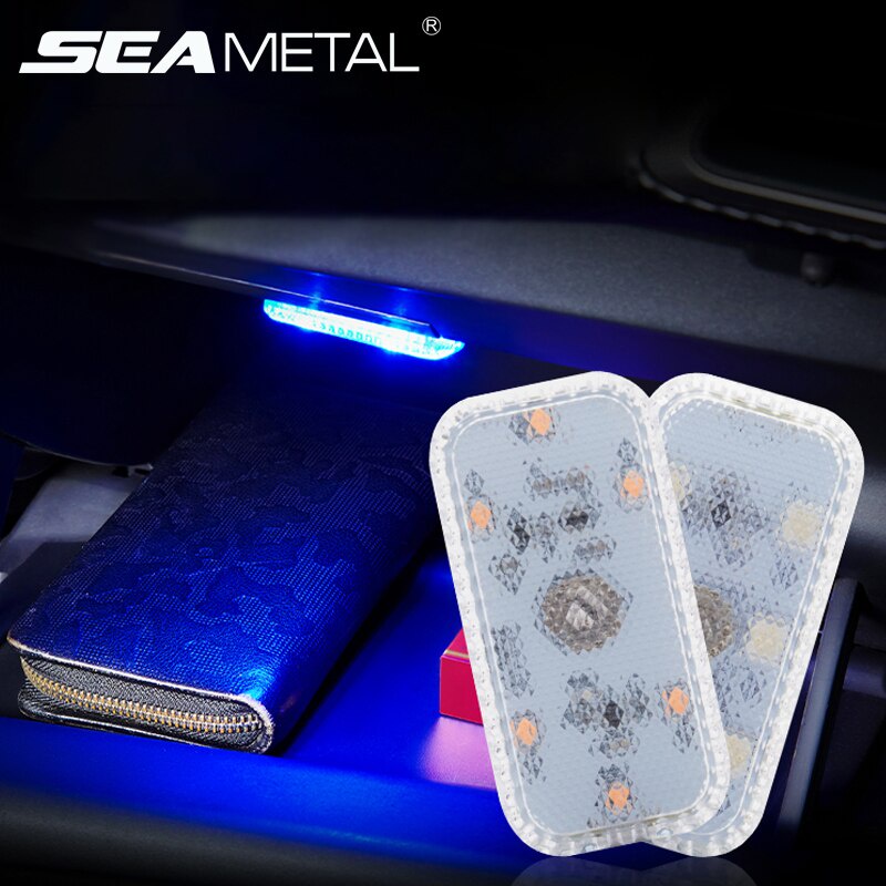 Rechargeable LED Reading Lights Magnetic Car Ceiling Lamps Long Life ...