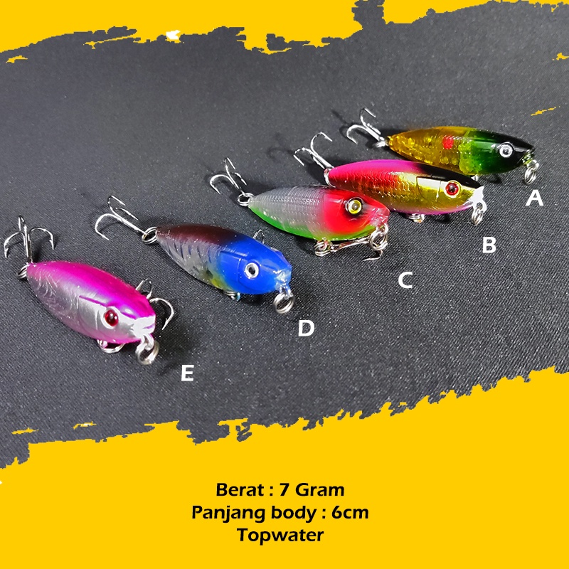 Gewang Casting Pencil Floating Lures Topwater Siakap Pb Umpan Toman