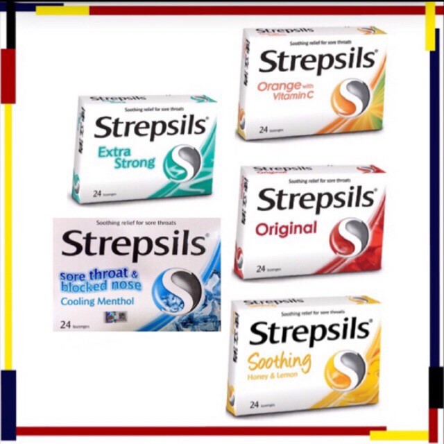 Strepsils Sore Throat Lozenges 24's Assorted Flavours | Shopee Malaysia