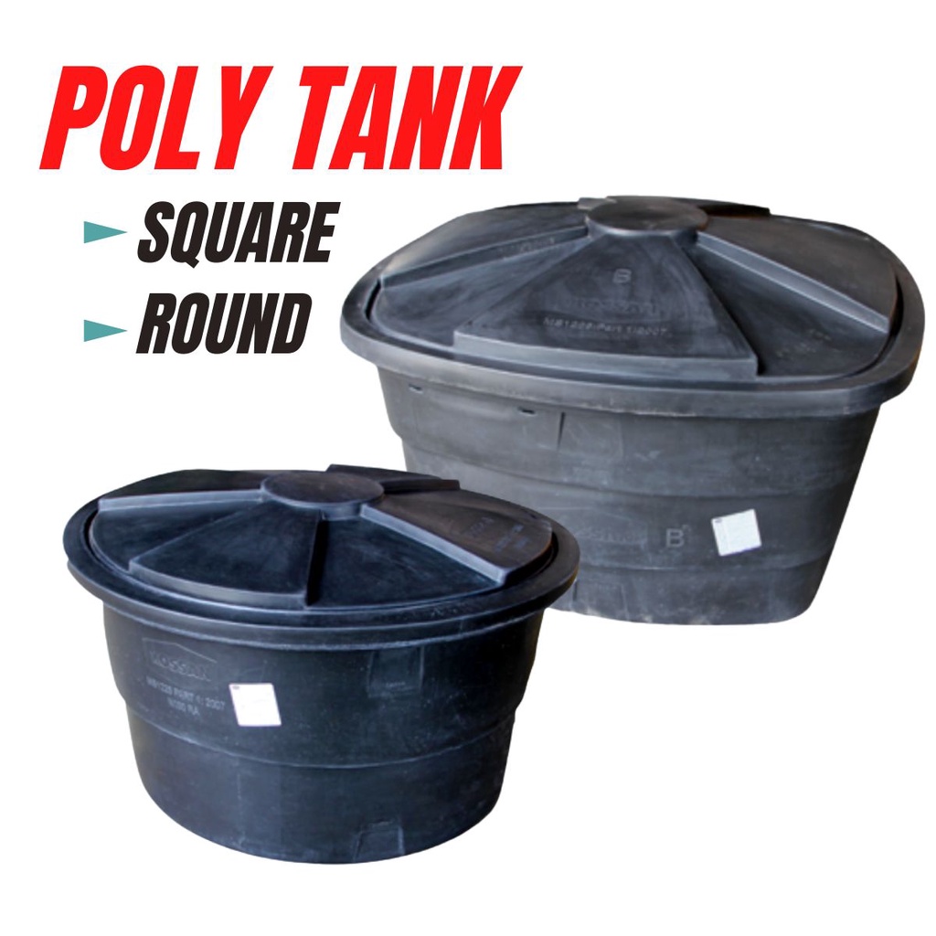 Water Tank Polytank Poly Tank Pe Round Series Square Series Tangki