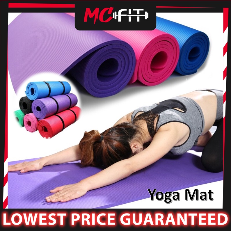 Extra Thick NBR Non Slip Thick Workout Mat 10MM Extra Thick