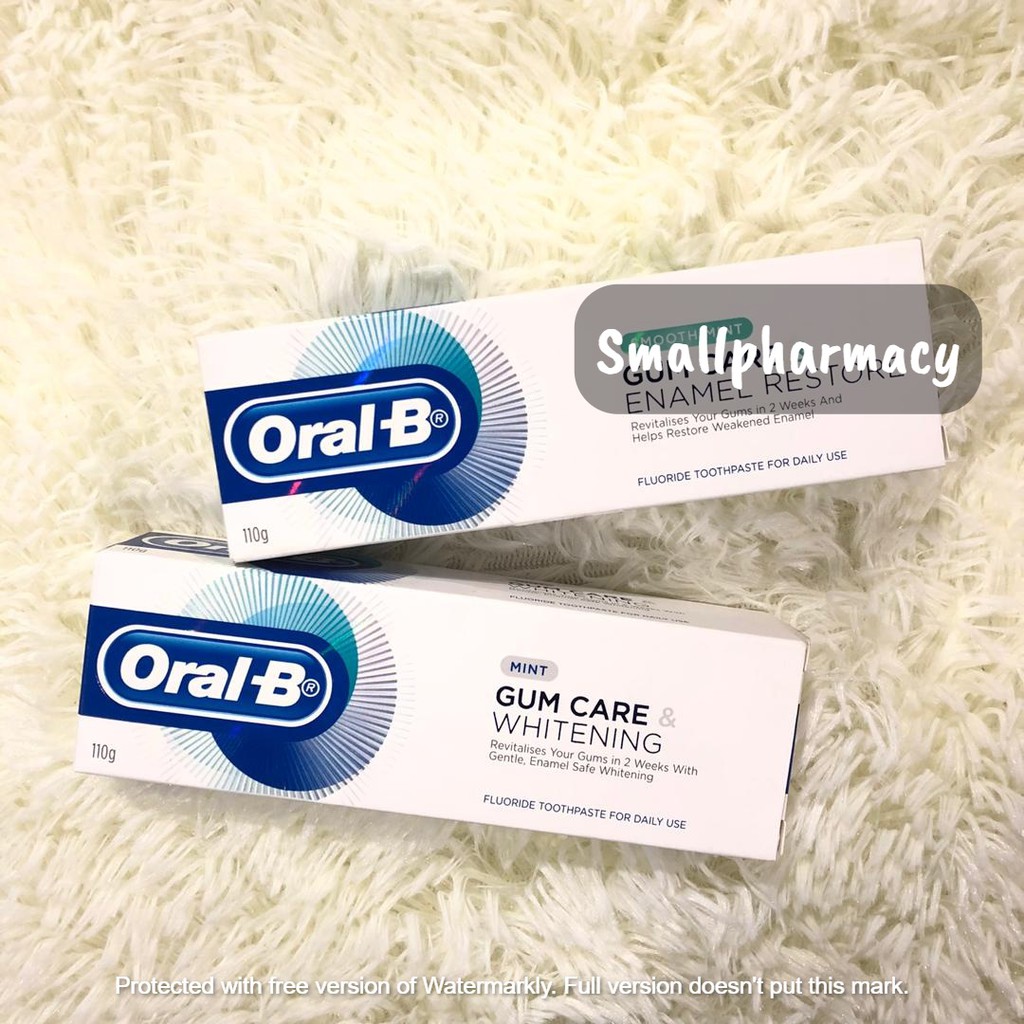 OralB Gum Care & Enamel Restore Smooth Mint / ORALB GUMCARE WHITENING