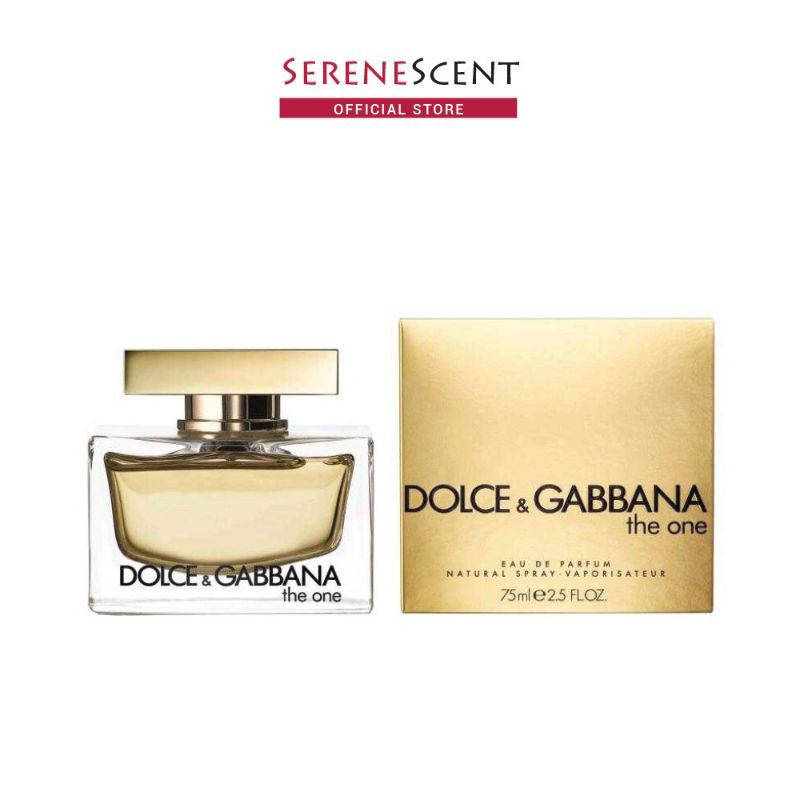 Dolce And Gabbana The One Women Edp 75ml Shopee Malaysia 6347