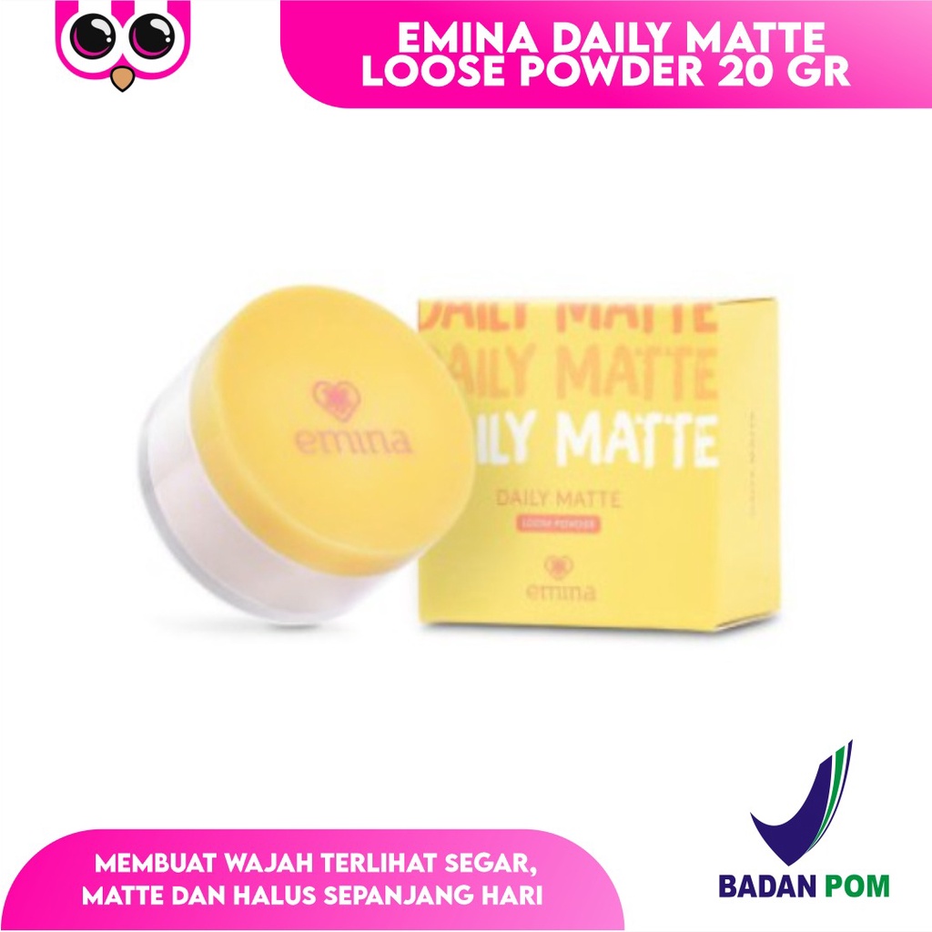 Loose POWDER] EMINA DAILY MATTE LOOSE POWDER 20gr/POWDER POWDER ...