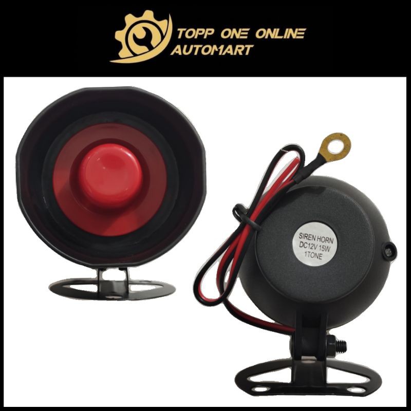 CAR ALARM 1 TONE SIREN 12V | Shopee Malaysia