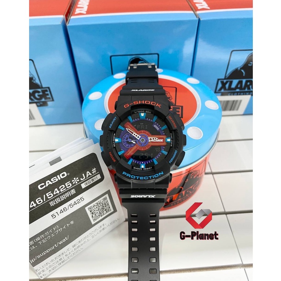 japan set XLARGE x G-Shock GA-110 2021 Collaboration for the L.A.