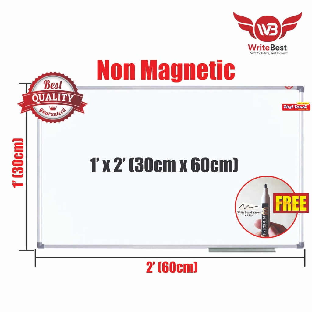 / Non White Board / Whiteboard Aluminium Frame [Part