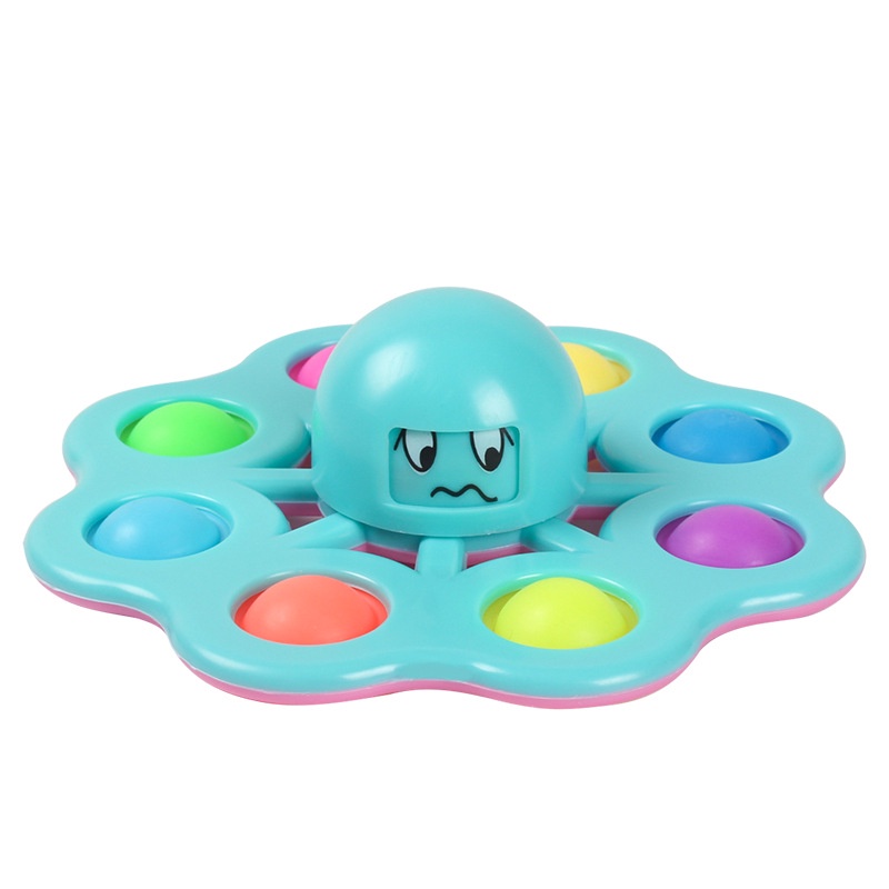 Pop It Octopus Fidget Toy Flip Decompression Gyro Creative Children's