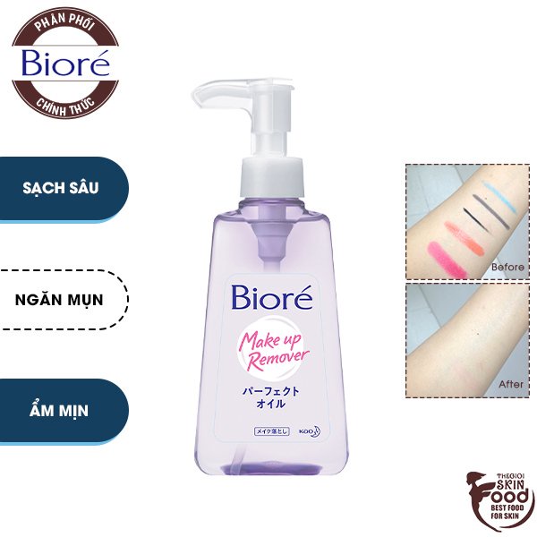 Bioré makeup remover perfect oil 150ml Shopee Malaysia