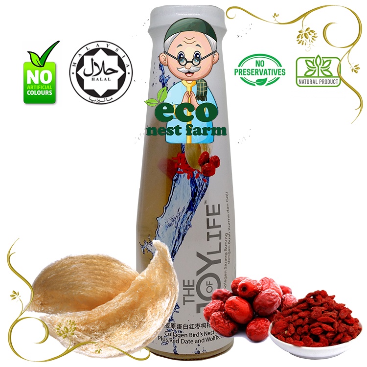 ECOLITE Bird Nest Drink Sarang Burung Original dan Perisa Lain 胶原蛋白燕窝饮