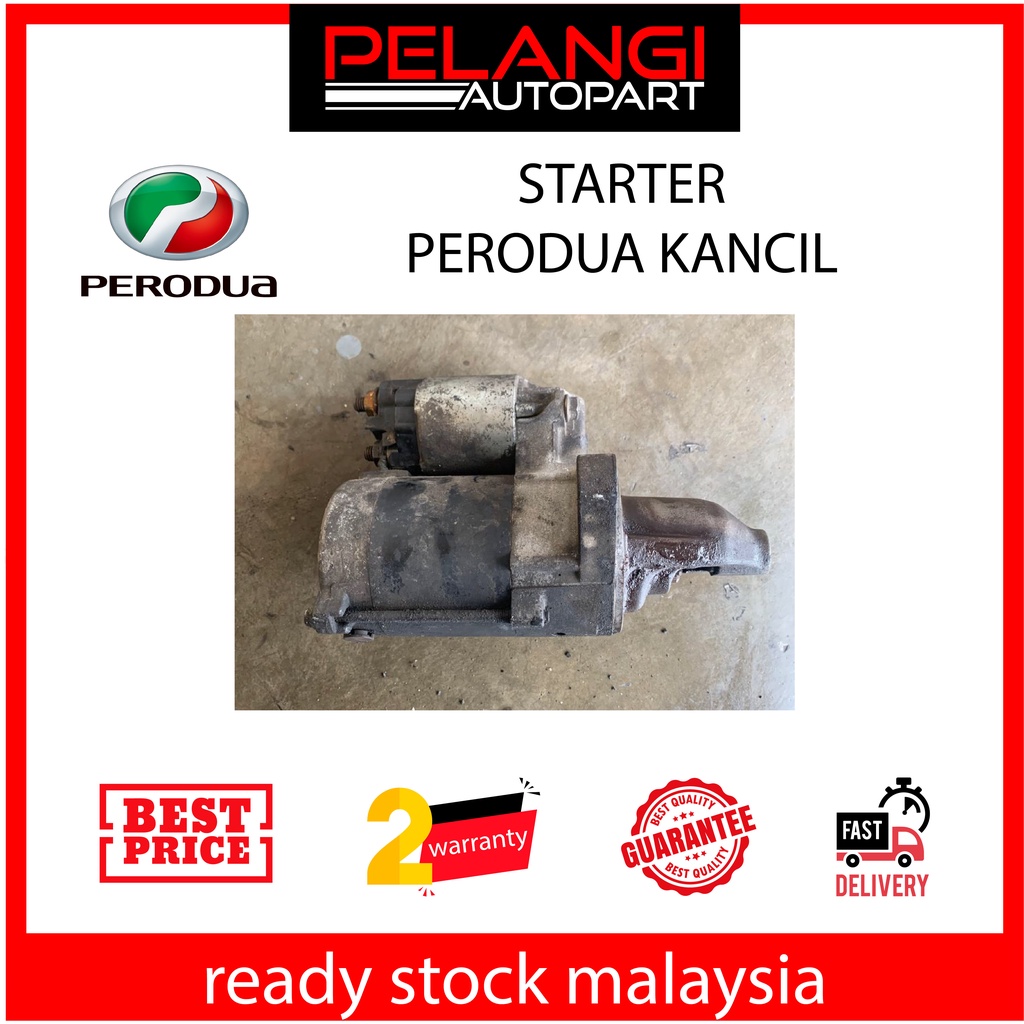 Starter Perodua Kancil Shopee Malaysia