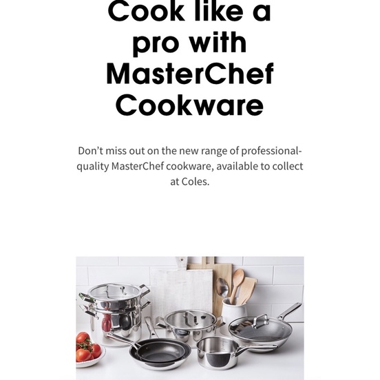 SPAR Nkonyeni - MasterChef cookware has a range of