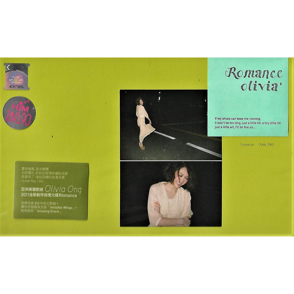 OLIVIA   Romance  CD    Shopee Malaysia