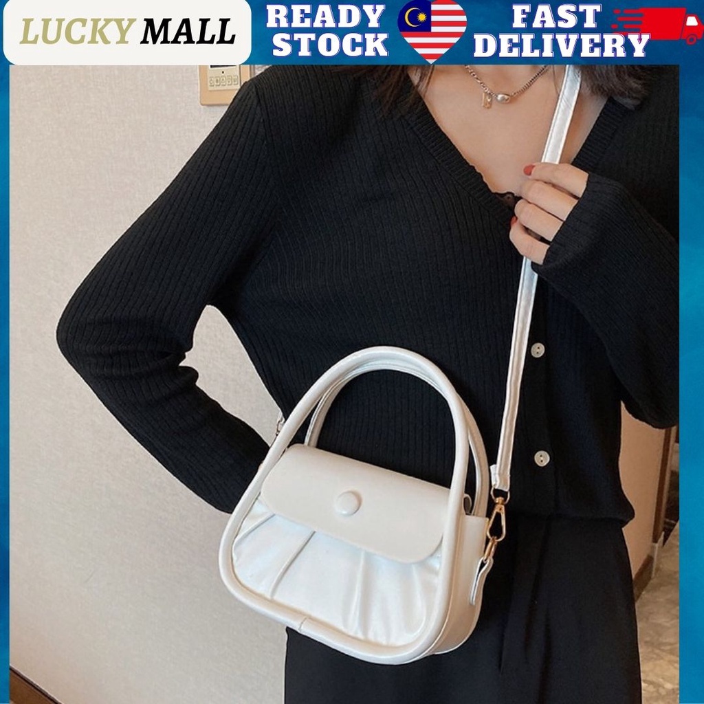 012 Women Shoulder Sling Handbag New Fashion Women S Cute Korean Bag Beg Tangan Wanita Shopee