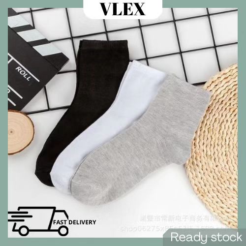 Ready Stock 1 PAIR Comfortable Long Socks Office Sock Sneakers Shoes ...