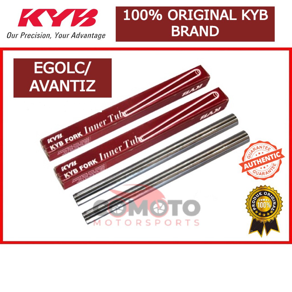 100% ORIGINAL KYB Fork Tube / Inner Tube EGO AVANTIZ / EGOLC 1 SET ...