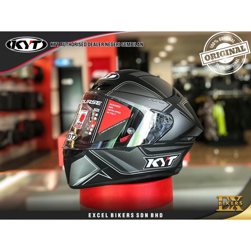 Helm kyt best sale racing full face