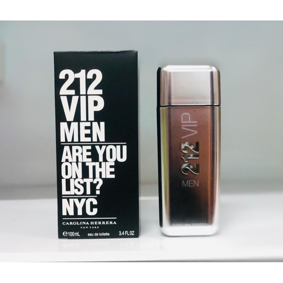 Original 212 VIP Men Are You On The List Nyc For Men 100ml Perfume ...
