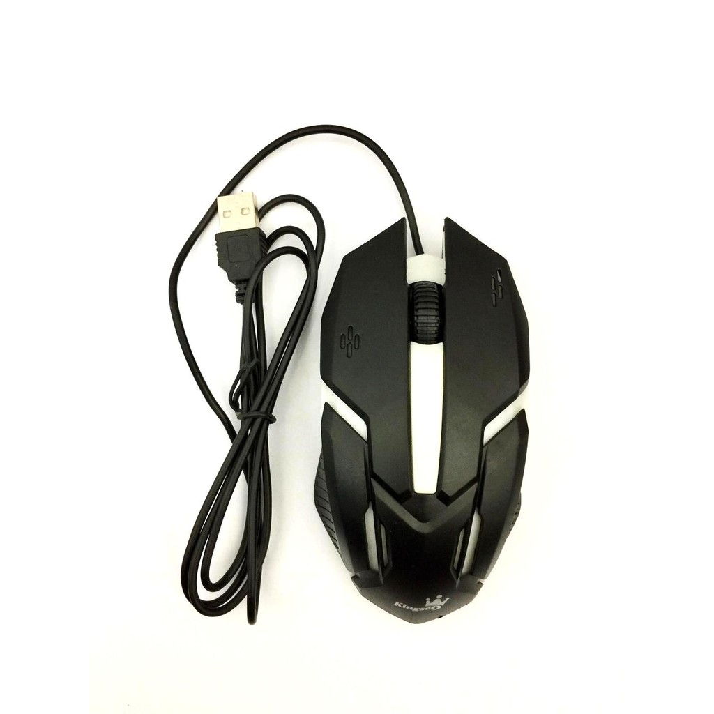 OPTICAL MOUSE (TETIKUS) KINGSES MS11 USB MOUSE (WITH LED LIGHT ...