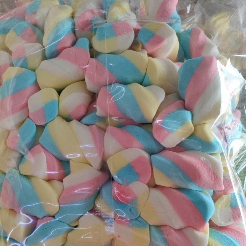 marshmallow Halal 500gram Putih atau Color(Mix) Candy Buffet dan
