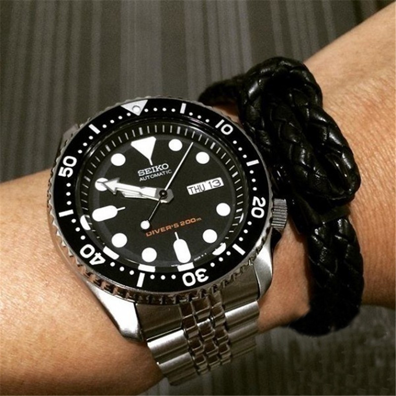 2020 SEIKO New SKX007 Mens Water Ghost Mechanical Watch