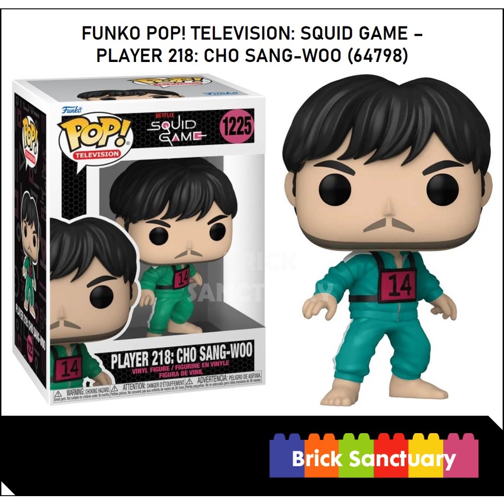 FUNKO POP! Television: Squid Game - Player 218 : Sang-Woo (64798 ...