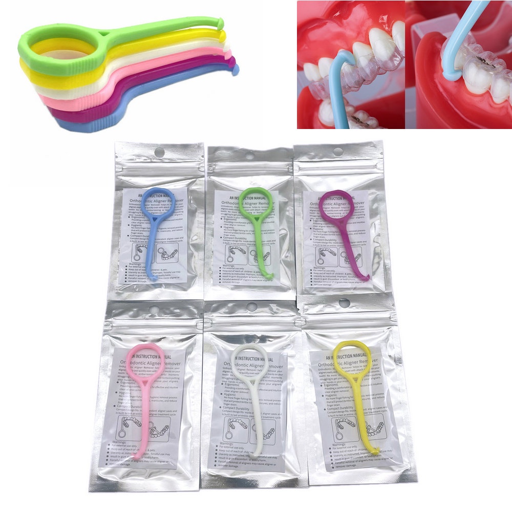 10pcs Dental Brace Extractor Removal Tool Hook Orthodontic Aligner